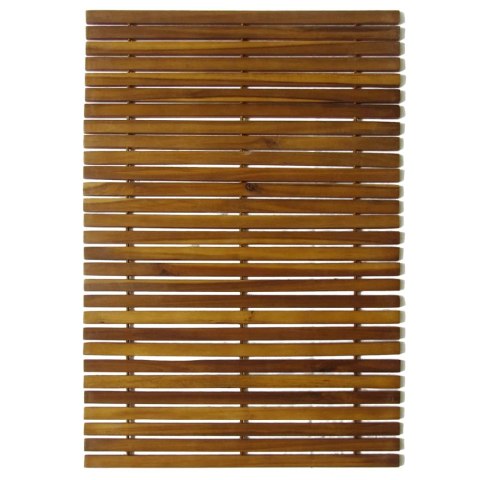 MATA PRYSZNICOWA Z DREWNA AKACJOWEGO 80X50CM