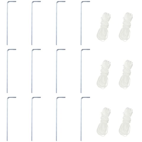 ROZKŁADANY NAMIOT OGRODOWY 6 ŚCIANEK 3,6X3,1M ŚMIETANKOWY