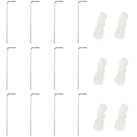 ROZKŁADANY NAMIOT OGRODOWY Z 6 ŚCIANKAMI; 3,6X3,1M SZARY