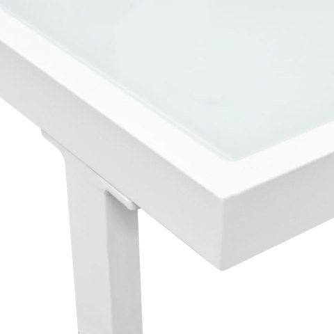 5-CZ. ZESTAW MEBLI DO OGRODU TEXTILENE ALUMINIUM CZARNY