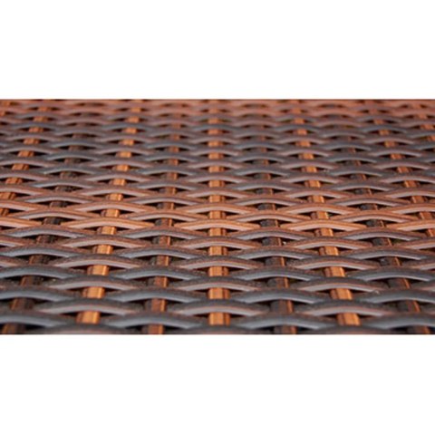 5-CZ. ZESTAW MEBLI OGRODOWYCH Z PODUSZKAMI RATTAN PE BRĄZOWY