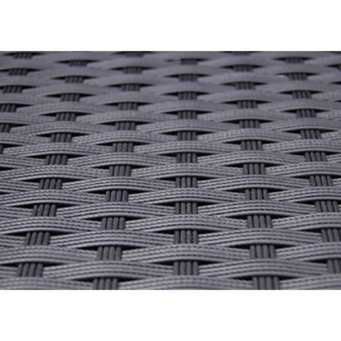 5-CZ. ZESTAW MEBLI OGRODOWYCH Z PODUSZKAMI RATTAN PE CZARNY