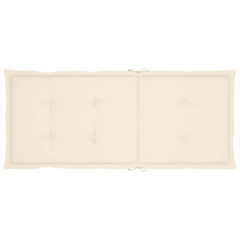 PODUSZKI NA KRZESŁA OGRODOWE 4 SZT. 120X50X3CM