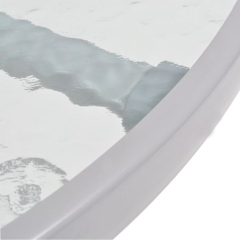 6-CZ. ZESTAW MEBLI OGRODOWYCH STAL I TEXTILENE SZARY