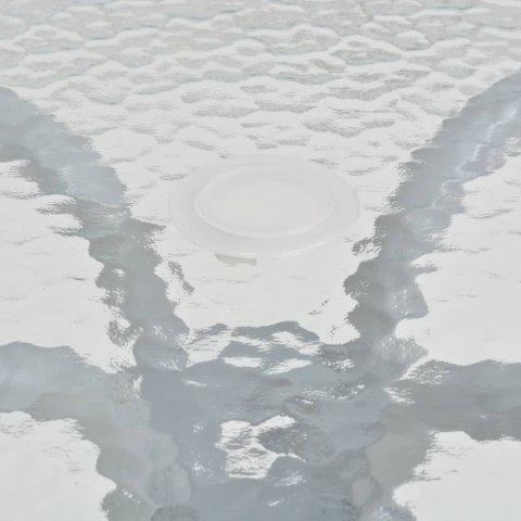 6-CZ. ZESTAW MEBLI OGRODOWYCH STAL I TEXTILENE SZARY