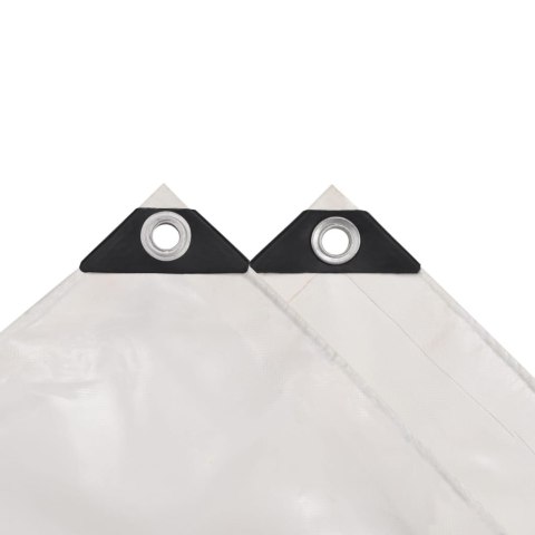 PLANDEKA 650G/M² 4X8M BIAŁA