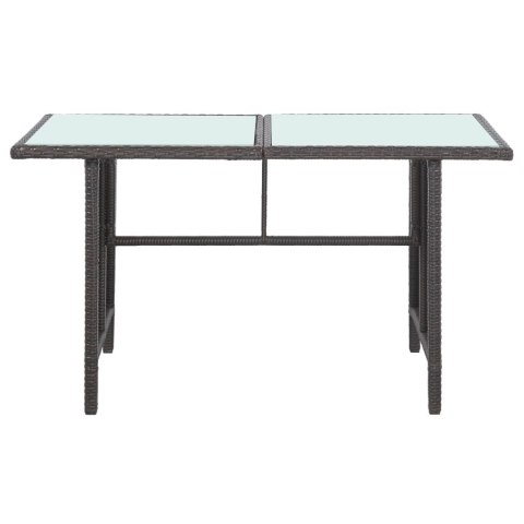 5-CZ. ZESTAW MEBLI DO OGRODU PODUSZKI RATTAN PE BRĄZOWY