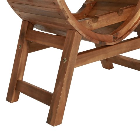 STOJAK NA 13 BUTELEK WINA DREWNO AKACJOWE