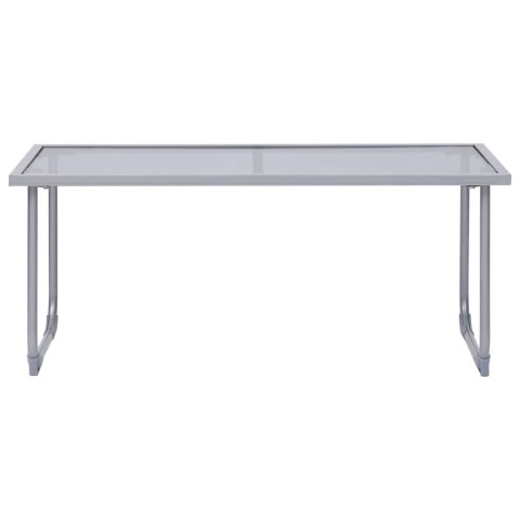 4-CZ. ZESTAW WYPOCZYNKOWY DO OGRODU TKANINA I STAL CZARNY