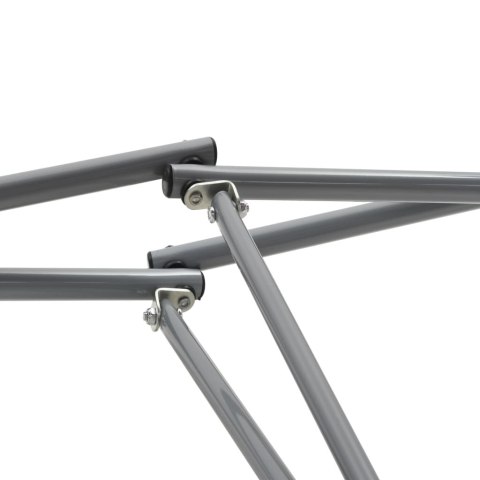 HAMAK ZE SKŁADANYM STELAŻEM BRĄZOWY