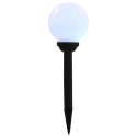 KULISTE LAMPY SOLARNE DO OGRODU 4 SZT. LED 15CM RGB