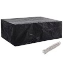POKROWIEC NA MEBLE OGRODOWE 8 OCZEK 242X162X100CM