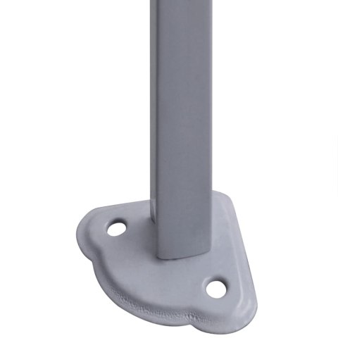 ROZKŁADANY NAMIOT IMPREZOWY 3X3M ANTRACYTOWY