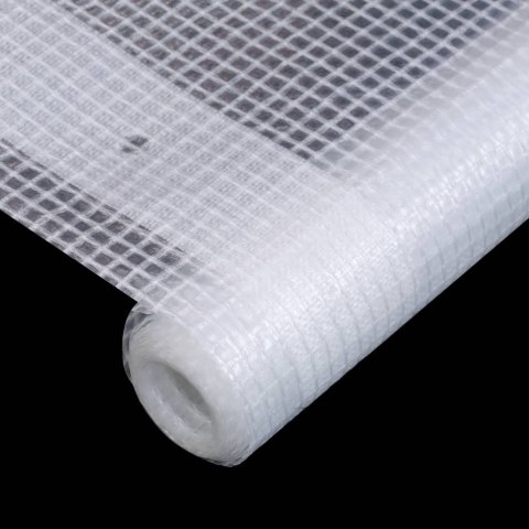 PLANDEKA LENO 260G/M² 4X8M BIAŁA