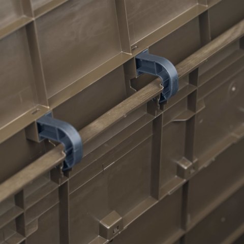 SKRZYNIA OGRODOWA 280 L BRĄZOWA