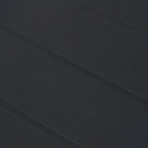 STÓŁ OGRODOWY 220X90X72CM PLASTIKOWY ANTRACYTOWY
