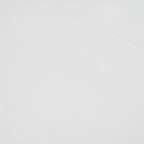 STOLIK OGRODOWY 79X79X72CM PLASTIK O WYGLĄDZIE RATTANU BIAŁY