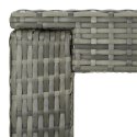OGRODOWY STOLIK BAROWY SZARY 100X60,5X110,5CM POLIRATTAN