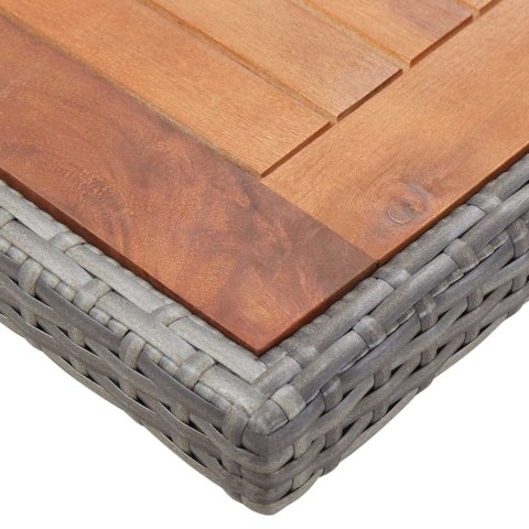 13-CZ. ZESTAW MEBLI DO OGRODU Z PODUSZKAMI RATTAN PE ANTRACYT