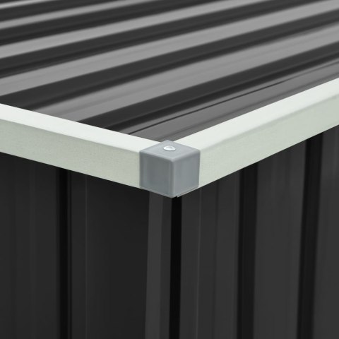 SKRZYNIA OGRODOWA ANTRACYTOWA 171X99X93CM