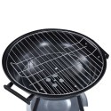 PRZENOŚNY GRILL WĘGLOWY XXL Z KÓŁKAMI 44CM