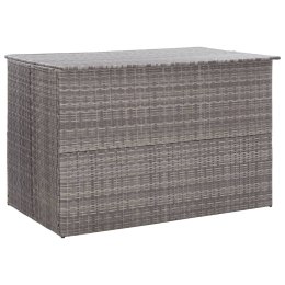 SKRZYNIA OGRODOWA SZARA 150X100X100CM RATTAN PE