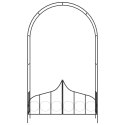 PERGOLA OGRODOWA Z FURTKĄ ŁUK NA KWIATY RÓŻE