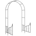 PERGOLA OGRODOWA Z FURTKĄ ŁUK NA KWIATY RÓŻE