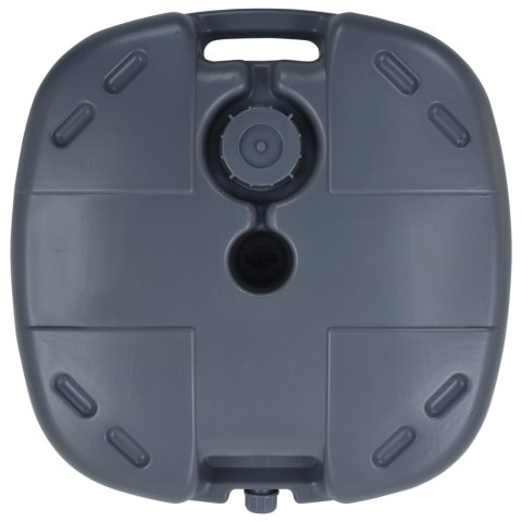 PODSTAWA DO PARASOLA SZARA WYPEŁNIANA PIASKIEM/WODĄ