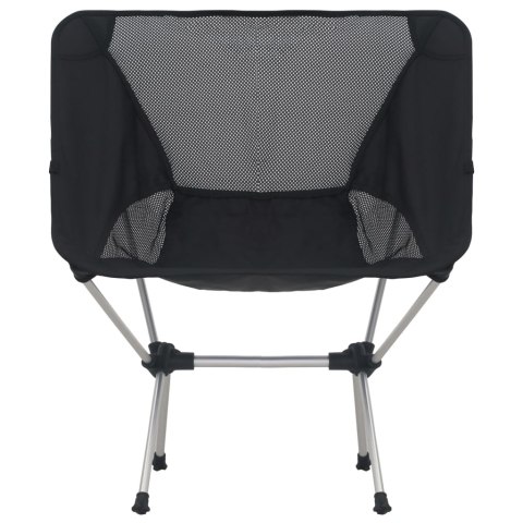 SKŁADANE KRZESŁA TURYSTYCZNE 2SZT Z TORBĄ 54X50X65CM