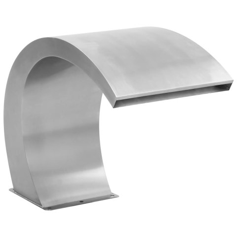 FONTANNA DO BASENU Z LED STAL NIERDZEWNA 30X60X45CM