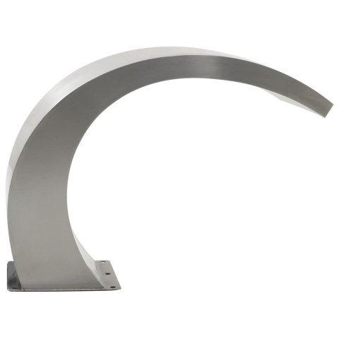 FONTANNA DO BASENU Z LED STAL NIERDZEWNA 30X60X45CM