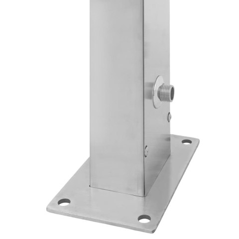 PRYSZNIC OGRODOWY KEMPINGOWY ZE STALI NIERDZEWNEJ PROSTY