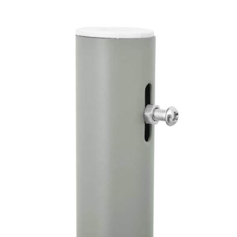 WYSUWANA MARKIZA BOCZNA NA TARAS 100X500CM CZERWONA