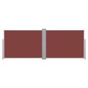 ZWIJANA MARKIZA BOCZNA BRĄZOWA 120X1000CM