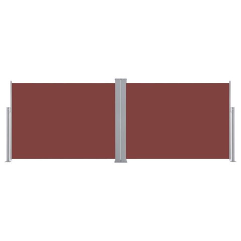 ZWIJANA MARKIZA BOCZNA BRĄZOWA 120X1000CM