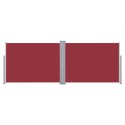 ZWIJANA MARKIZA BOCZNA CZERWONA 120X1000CM