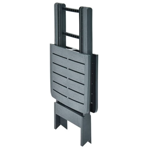 SKŁADANY STOLIK OGRODOWY ZIELONY 79X72X70CM PLASTIK