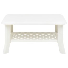 STOLIK KAWOWY BIAŁY 90X60X46CM PLASTIKOWY