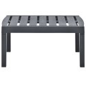 STOLIK OGRODOWY ANTRACYTOWY 78X55X38CM PLASTIKOWY