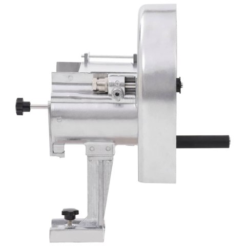 RĘCZNA KRAJALNICA DO WARZYW SREBRNA 22X44,5CM ALUMINIUM