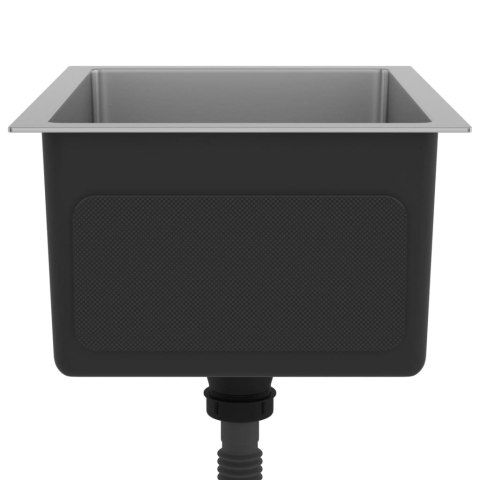 RĘCZNIE ROBIONY ZLEW KUCHENNY STAL NIERDZEWNA