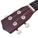UKULELE SOPRANOWE Z POKROWCEM DLA DZIECI JASNE DREWNO 21"
