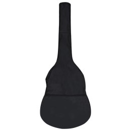 POKROWIEC NA GITARĘ KLASYCZNĄ 3/4 CZARNY 94X35CM TKANINA