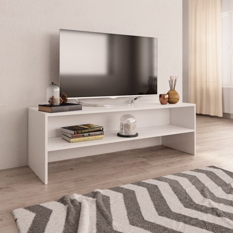 SZAFKA POD TV BIAŁA 120X40X40CM