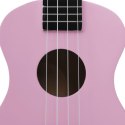 UKULELE SOPRANOWE Z POKROWCEM DLA DZIECI RÓŻOWE 23"