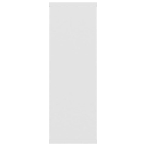 PÓŁKI ŚCIENNE BIAŁE 104X20X58,5CM