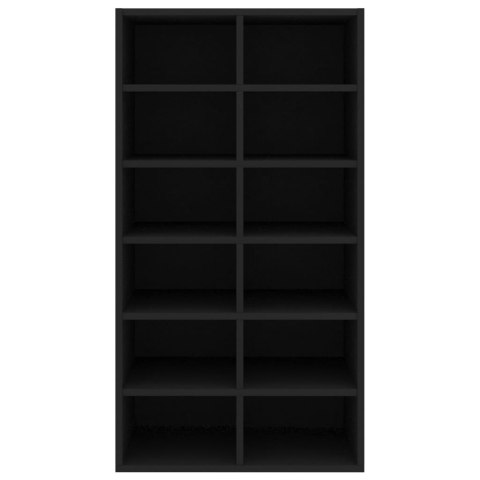 PÓŁKA NA BUTY CZARNA 54X34X100,5CM