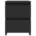 SZAFKA NOCNA CZARNA 30X30X40CM