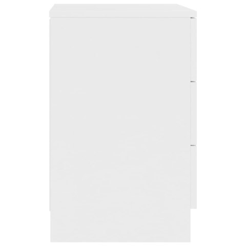 SZAFKI NOCNE 2 SZT. BIAŁE 38X35X56CM